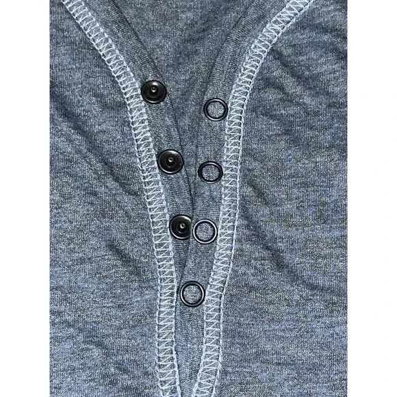 John Varvatos Gray Casual Button Down Shirt - Picture 6 of 8